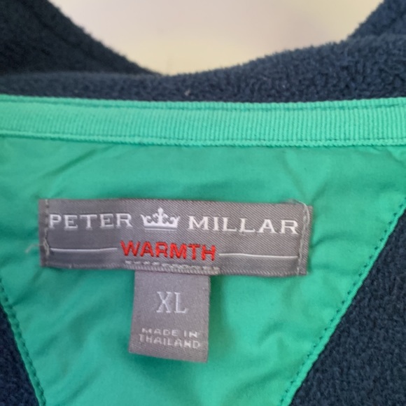 Peter Millar fleece warmth 1/4 zip - Picture 3 of 10